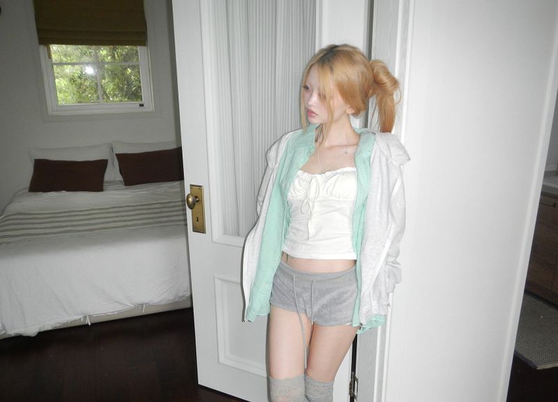 cinamon shirring top(4 color)