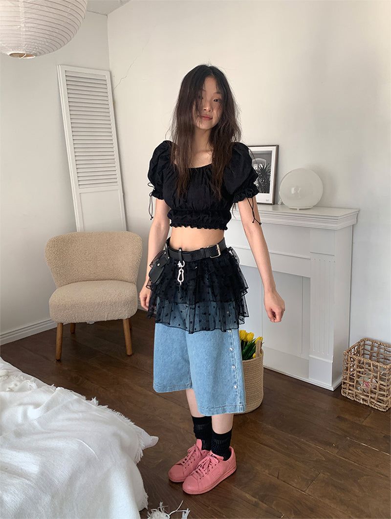 CARAT BERMUDA JEANS