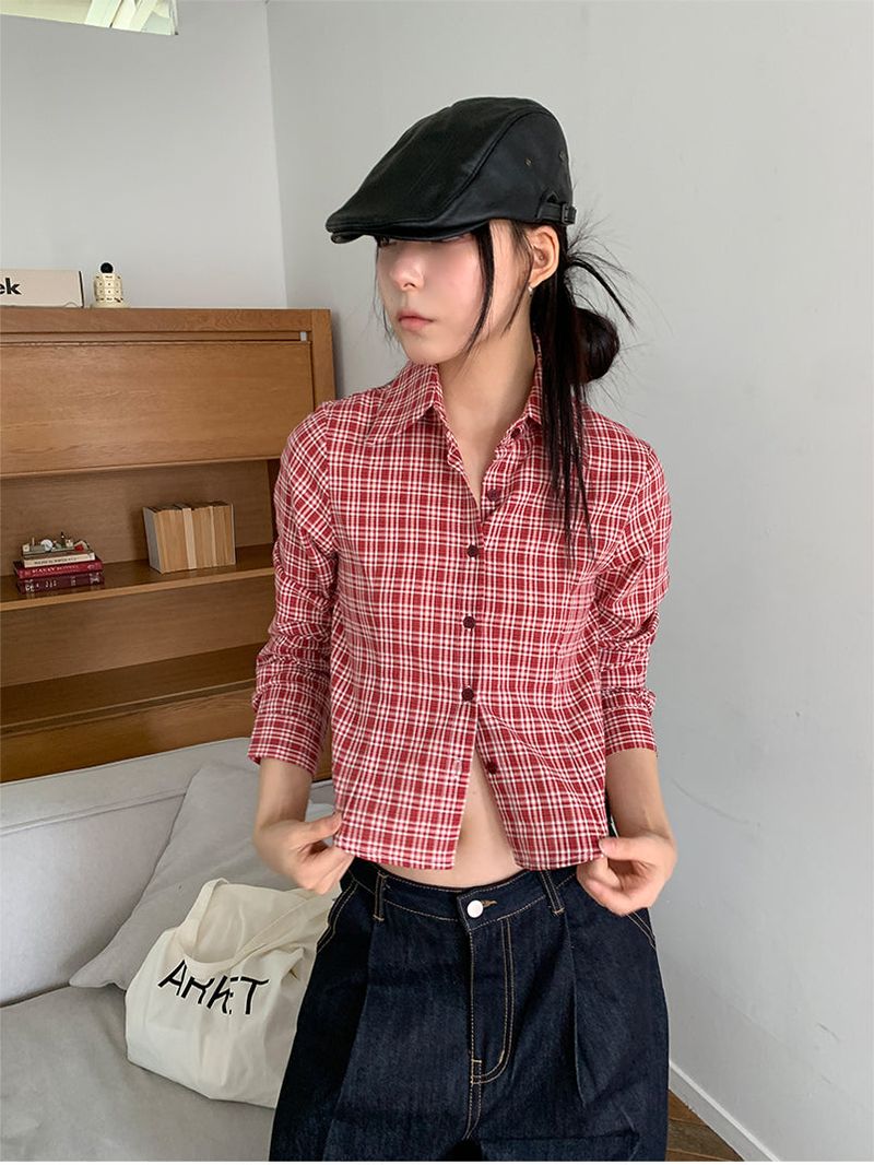 CHECK LINE SHIRT (3C)