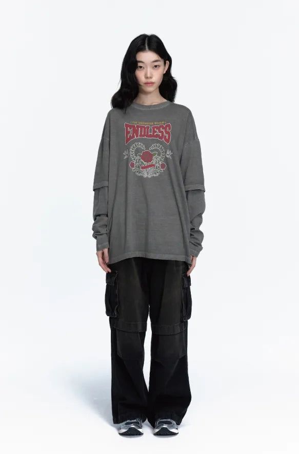 26FW★ Endless Layered Pigment Long Sleeve