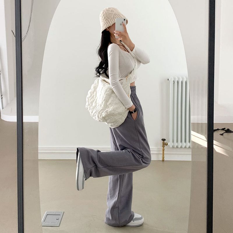 [BELLIDE MADE] 2 length personal wide training pants