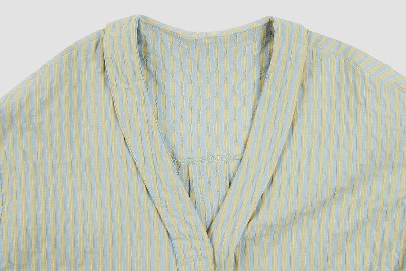 Stripe blouse / Blue