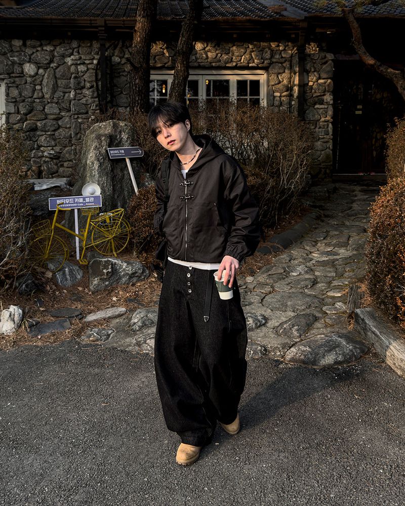 Lexer Fireman Buckle Hooded Jacket