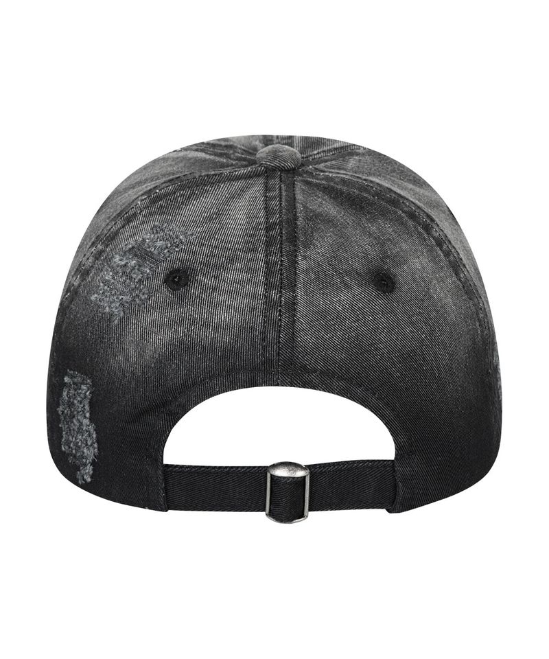 WASHED METAL LOGO BALL CAP
