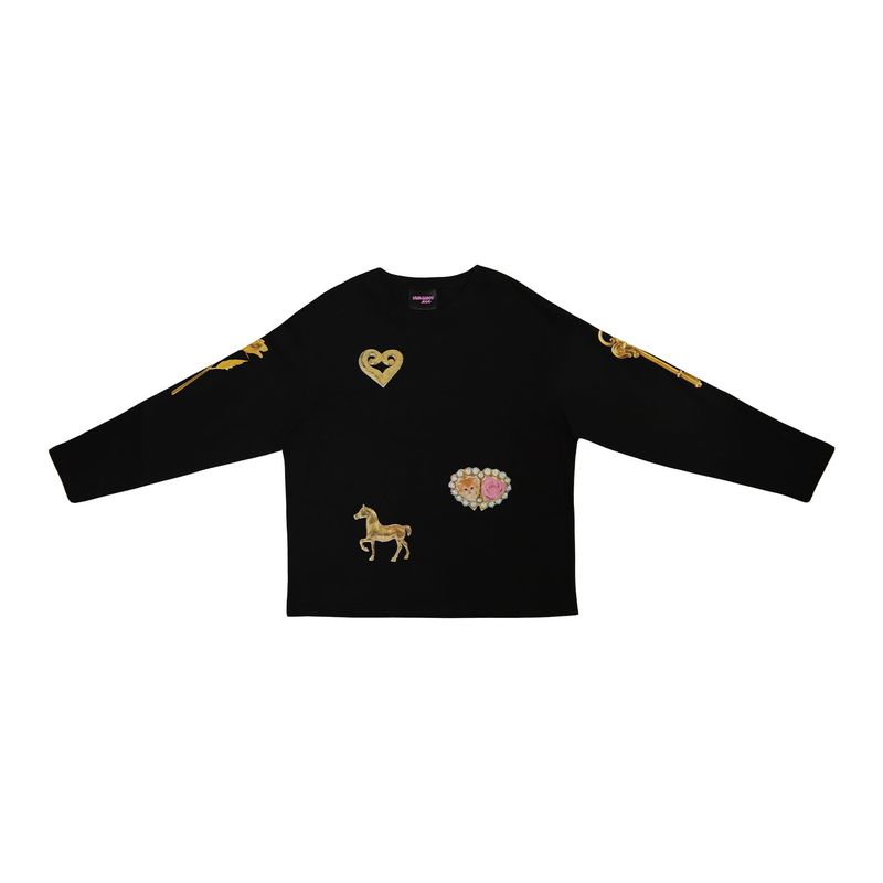 hurjaboyacc（ホジャボーイアクセ）の「[Elegant Cuteness] long sleeve t（Tops）」