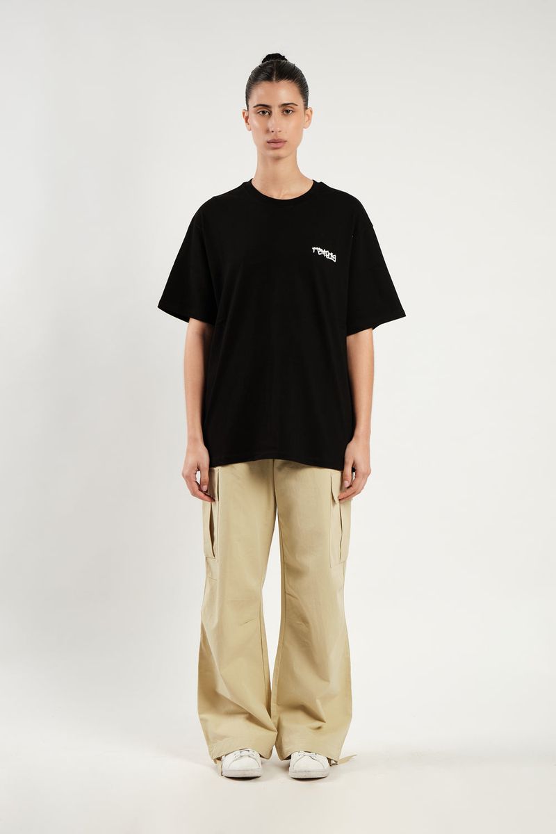 BIRD MAN GRAPHIC T-SHIRT [BLACK]