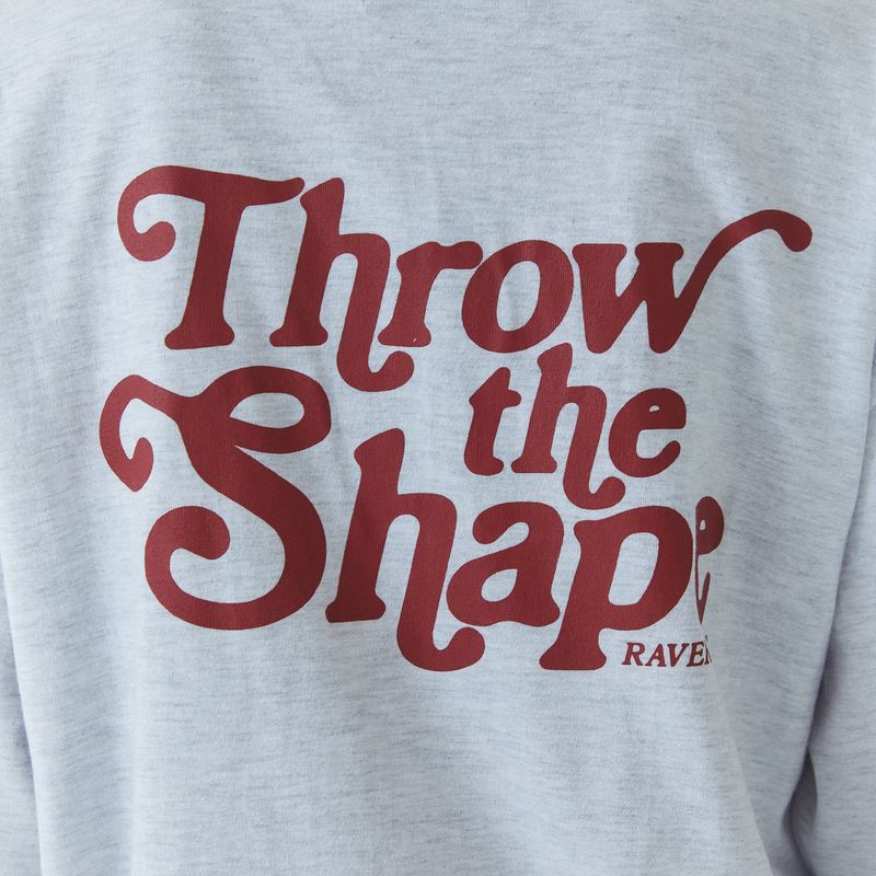 Shape Logo T-Shirt Melange Gray