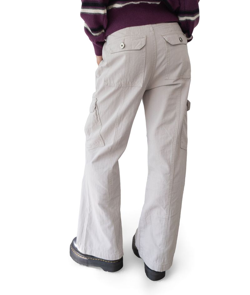 Marble Flare Work Pants