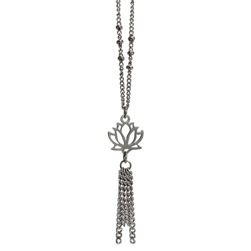 lotus necklace