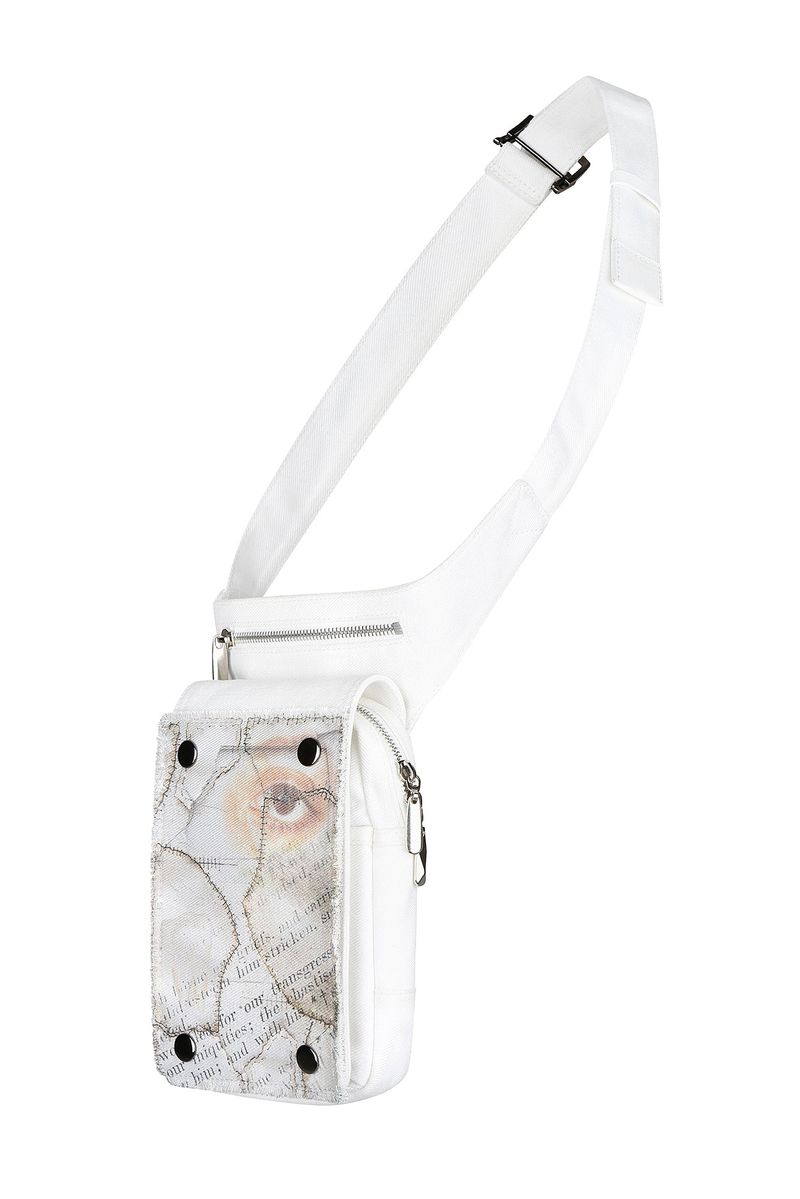 KATER（カーター）の「ARTLESS MINI BODYBAG WHITE（Bags）」