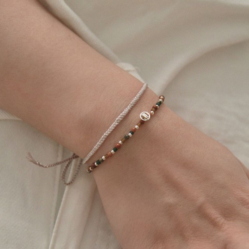 [CCNMADE][BTS V][TXT] Always Gemstone Urethane Bracelet (6color)