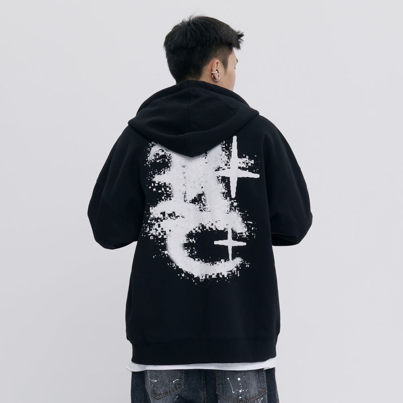 ROMANTIC CROWN（ロマンティッククラウン）の「SPOUT LOGO ZIP UP HOODIE（Tops）」
