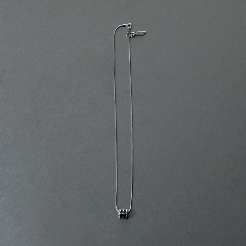 [ORDER MADE] MICRO 3-PIPE NECKLACE