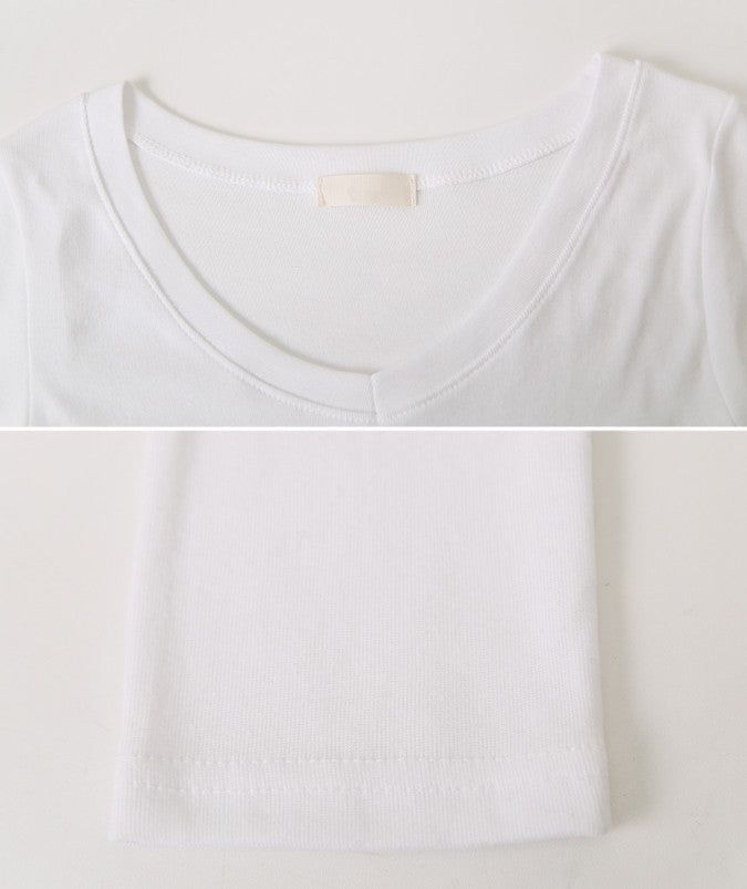 MR Basic Cotton100 Long Sleeve T-shirt (6color)