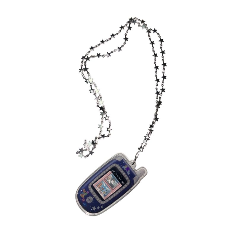 [MADE] Y2K Folder Phone Necklace