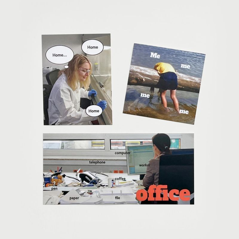 oab worker pack / scrap sticker set