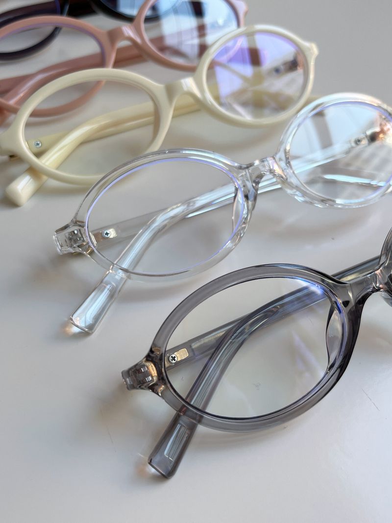 yui retro glasses (8color)