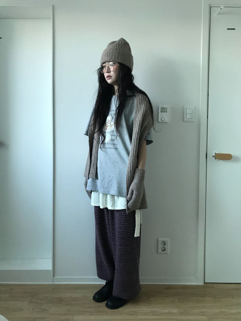 Seine Crochet Knit Wrap Skirt (2 Colors)