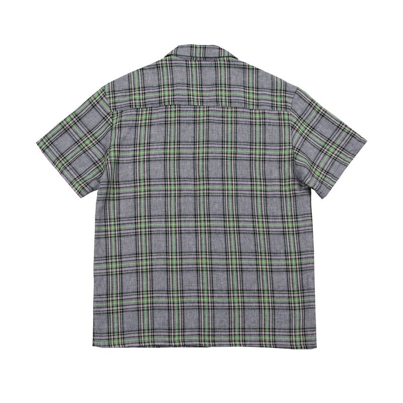 LINEN CHECK HALF SHIRTS