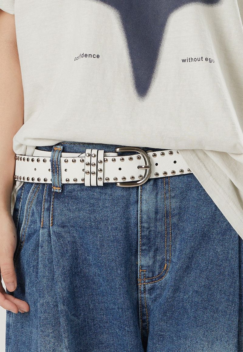 Raucohouse(ラウコハウス)の「Stud vintage mood belt(Fashion Accessories)」