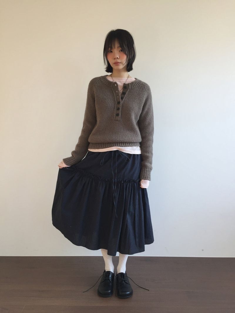 DUGGY（ダギー）の「ロマンチックチェックフリルスカート (2color)（スカート）」
