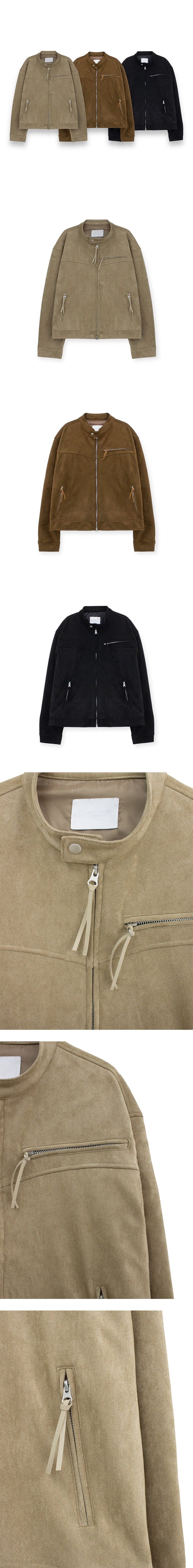 [F/W] Biker suede string jacket(3color)