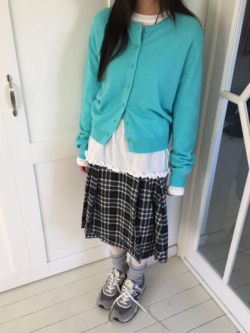 Engadin Round Cardigan (6Colors)