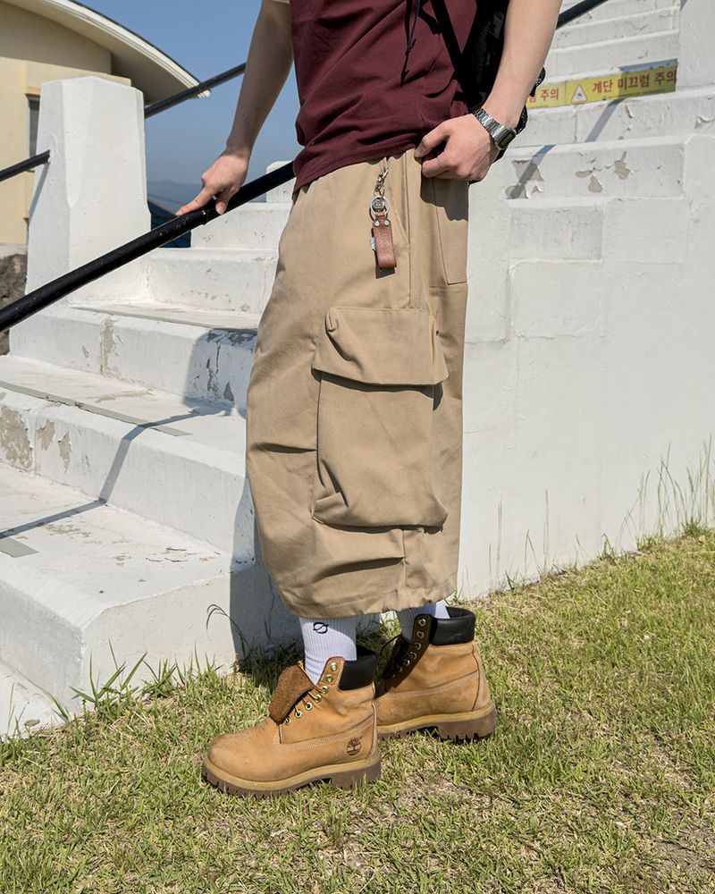 Jorbic 3D Cargo Bermuda Pants
