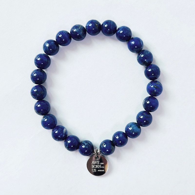AWE BORN US（アボンアス）の「GEM STONE LAPIS LAZULI BRACELET（Accessories）」