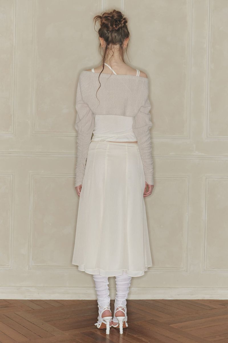 MOONFLOWER SKIRT cream