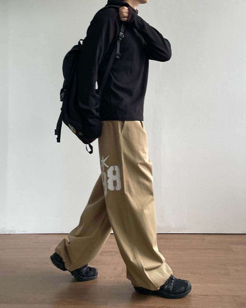 Tork Print Cotton Pants
