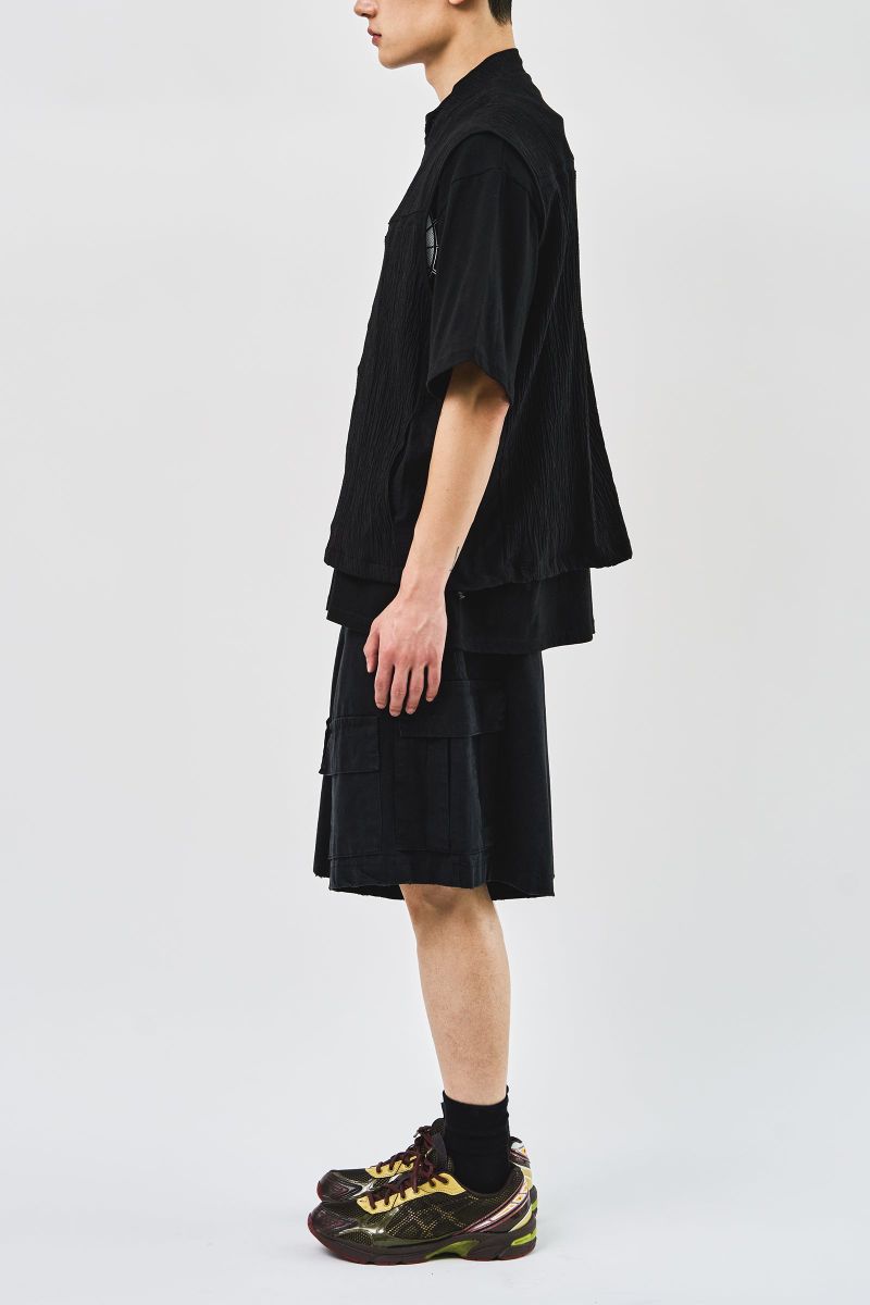 Style Rip Cargo Half Pants (2color)