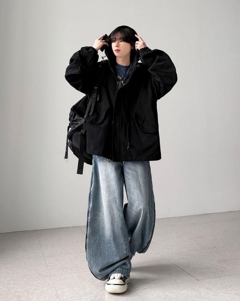 Caramel Washing Field Jacket