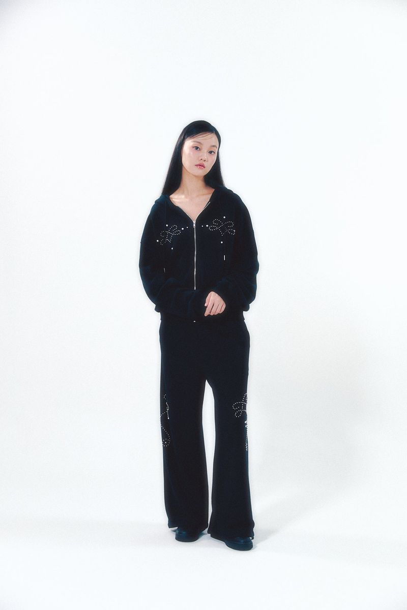 Pearl Track Pants Black