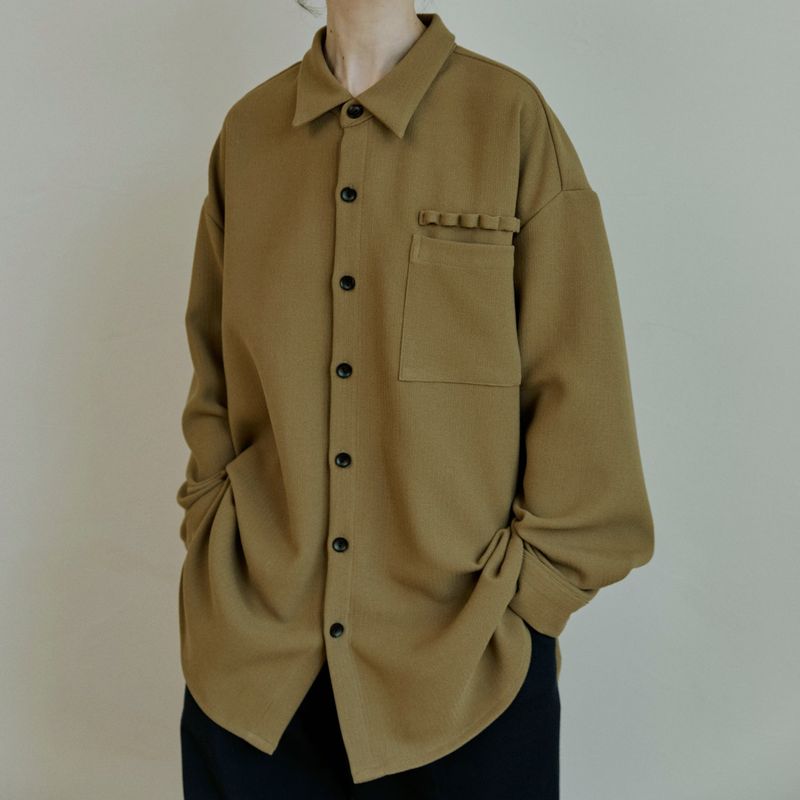 malen（マレン）の「unisex loop shirts beige（Tops）」