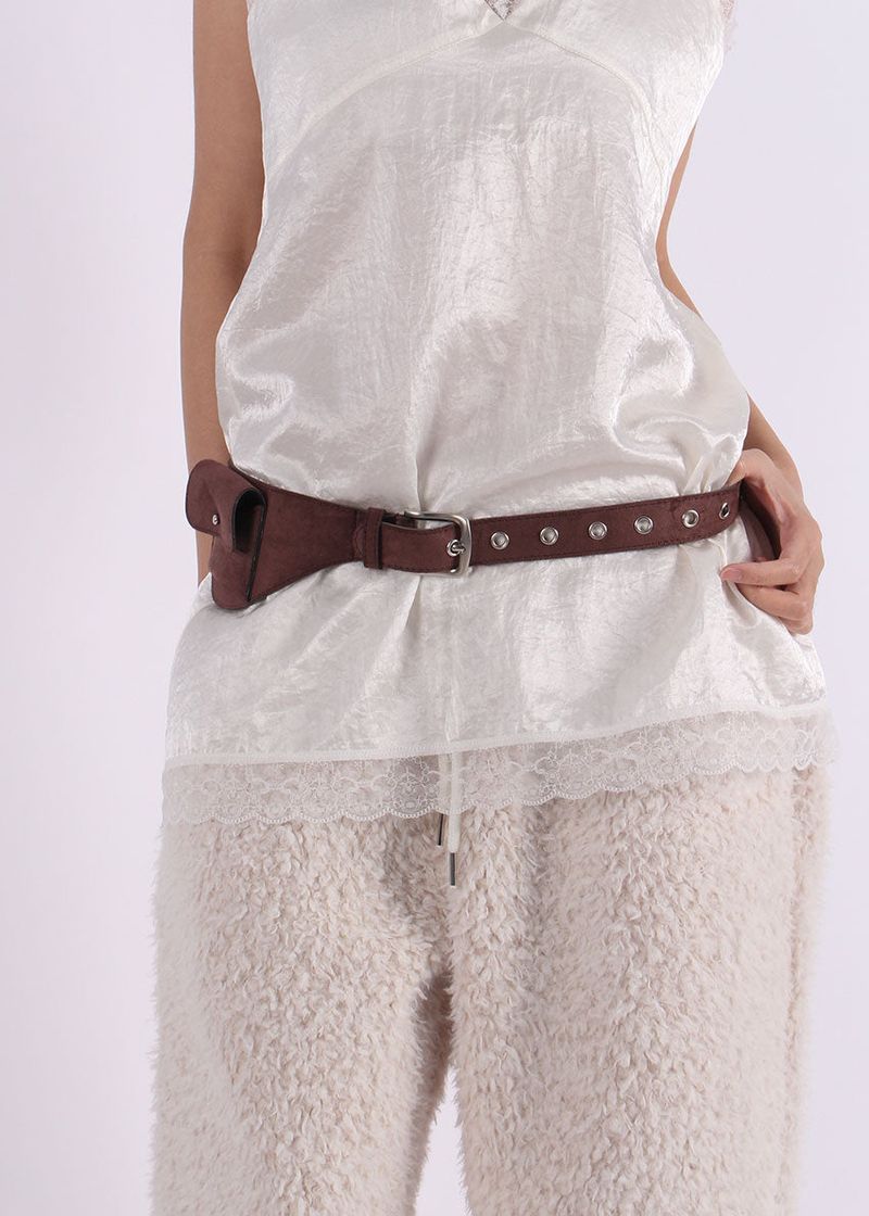 EYELET POCKET BELT