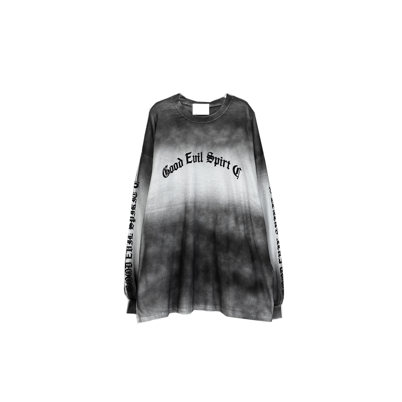 waffle dirty lettering long sleeve