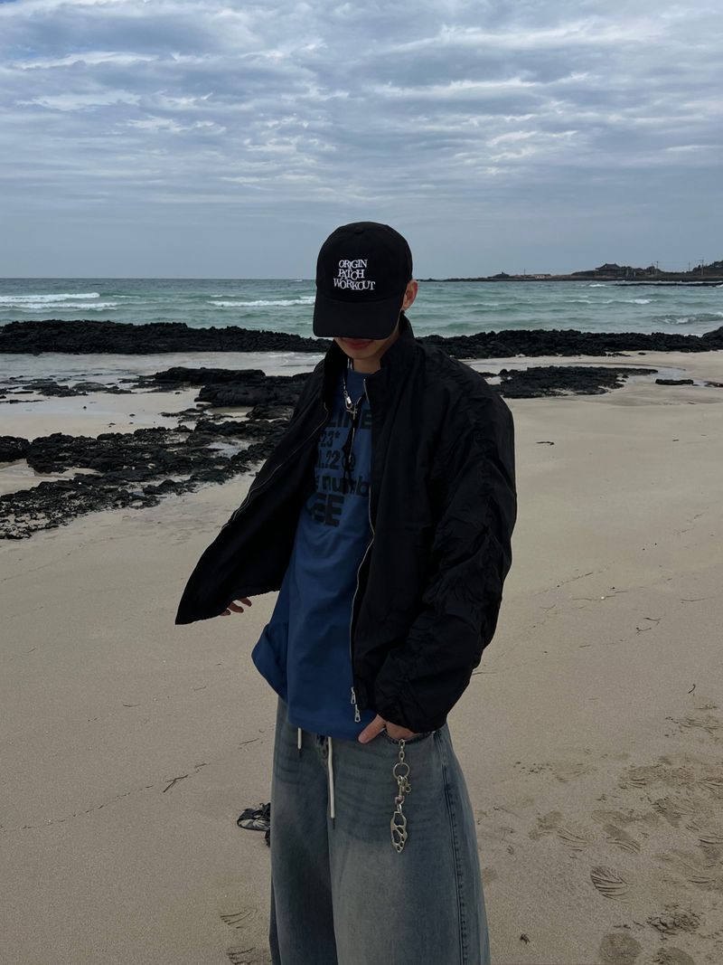 Gale Shirring Windbreaker (2 Colors)