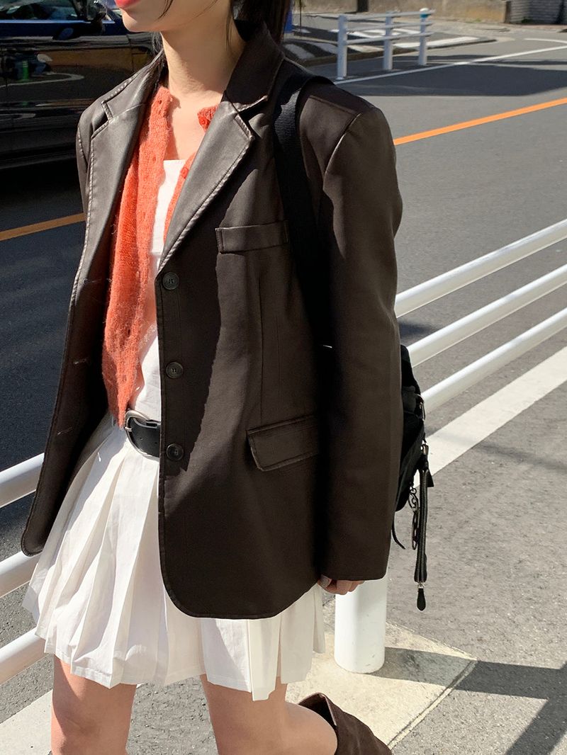[MADE] LeToo Vintage Leather Jacket