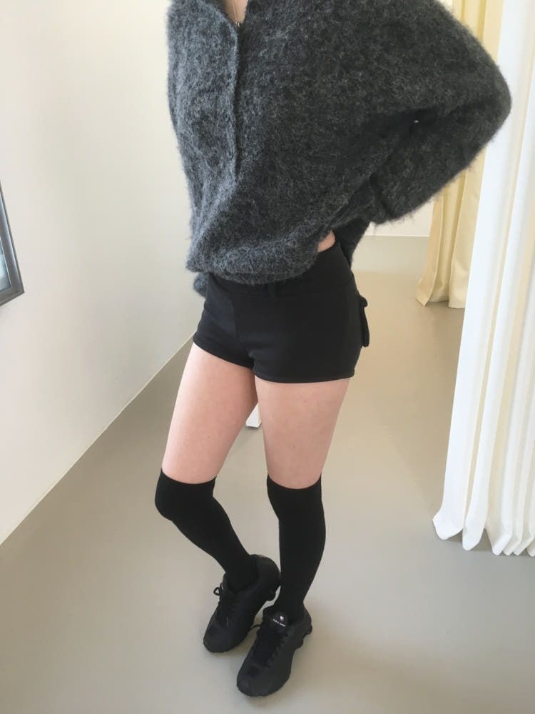 Push-pocket shorts