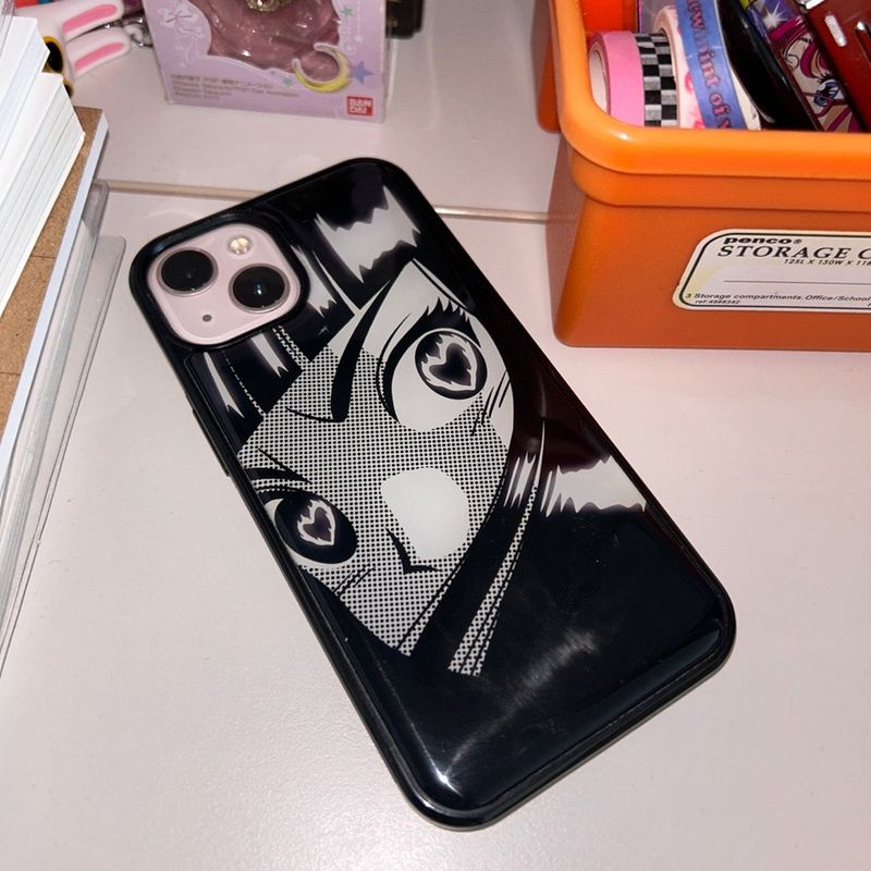 [Production takes 7 days] Burning heart eyes i Phone case