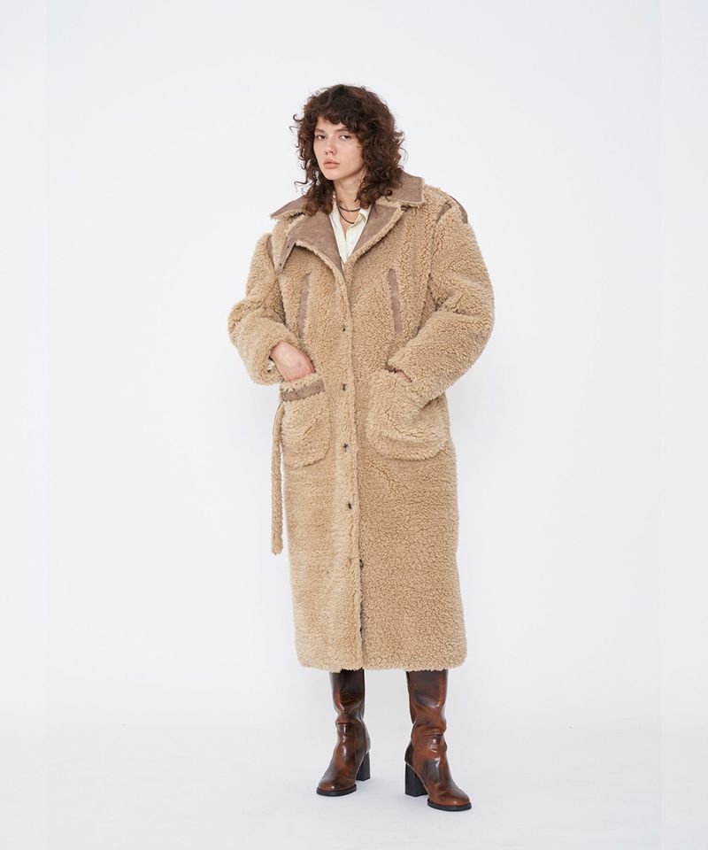 TEDDY BEAR LONG COAT