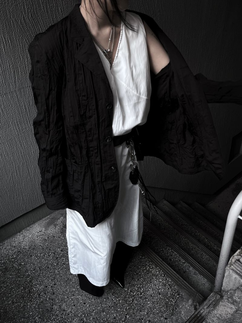 URBAN UNIQUE（アーバンユニーク）の「[unisex] ringkle pleated jacket（Jackets/Outerwear）」