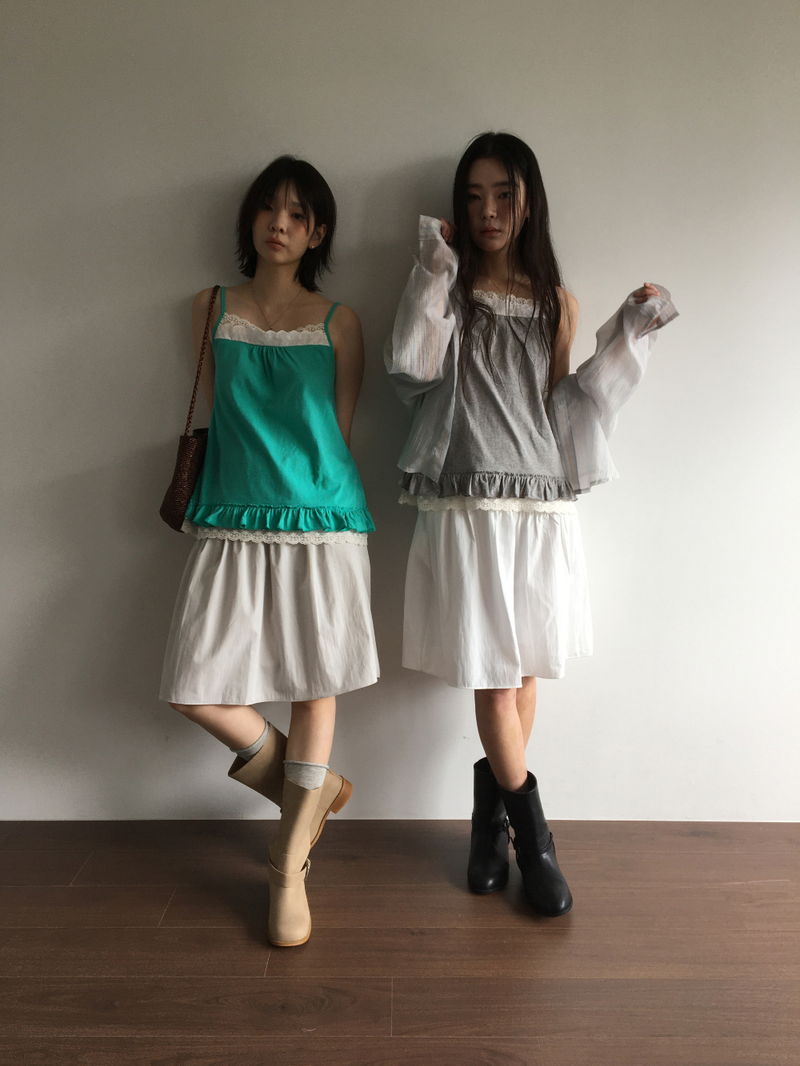 Meli Lace Sleeveless (3color)