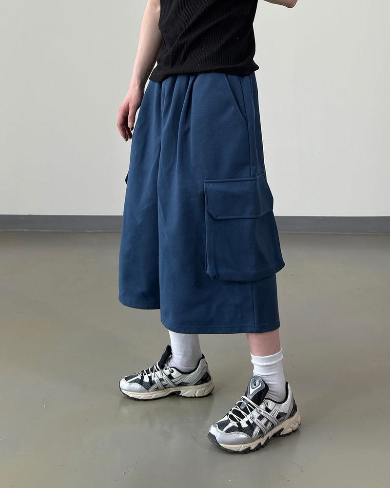Lunen Big Cargo Bermuda Sweatpants