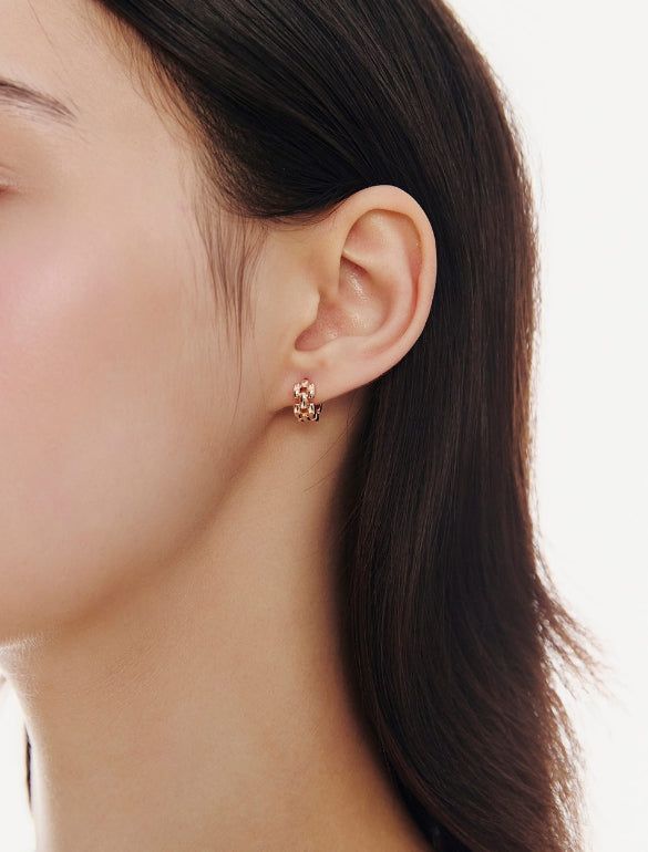 hyeres lor(イエール・ロール)の「26SS★ H-Link (P) Chain Earrings S(Accessories)」