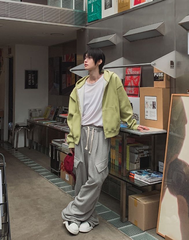 Trion Diagonal Cargo Balloon Pants