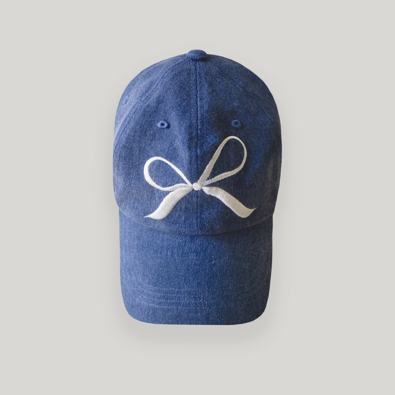 Blue Pigment Ribbon Cap