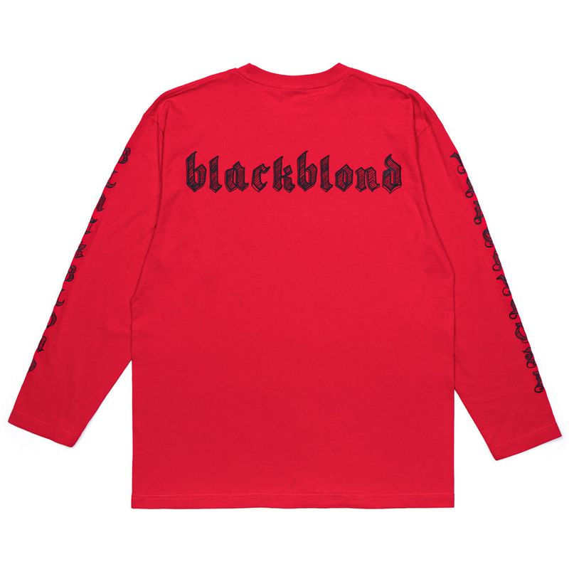 BBD Sketch Logo Long T-Shirt (Red)