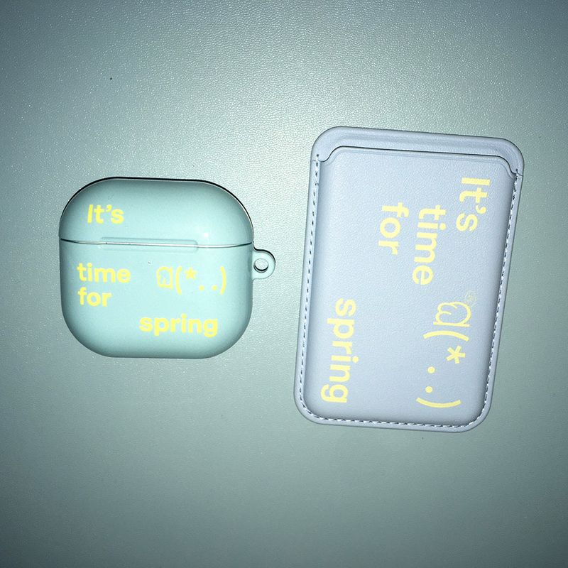 It's time for spring (blue) airpod case